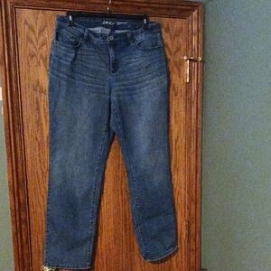 Women's INC International Concepts Curvy Fit Straight Leg Jeans